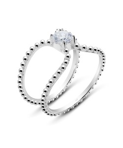 CZ Silver Ring NSR-3340